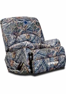 Dallas Cowboys Camo Recliner - Navy Blue