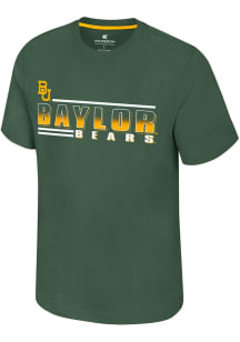 Colosseum Baylor Bears Green Baron Short Sleeve T Shirt
