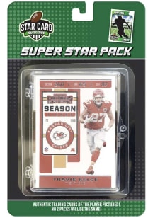 Kansas City Chiefs Travis Kelce 6pk Collectible Football Cards