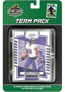Minnesota Vikings Team Pack Collectible Football Cards