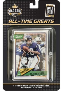 Minnesota Vikings All Time Greats Collectible Football Cards