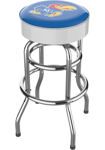 Kansas Jayhawks 360 Swivel Pub Stool - Blue