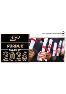 Purdue Boilermakers Class of 2026 Floating Picture Frame - Black