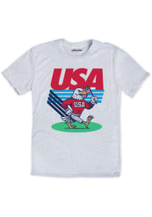 Where I’m From Americana Grey USA Eagle Short Sleeve Fashion T Shirt