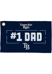 Tampa Bay Rays #1 Dad Waffle Golf Towel