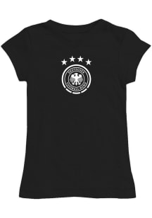 Vive La Fete Germany National Team Girls Black Lexie Short Sleeve Tee