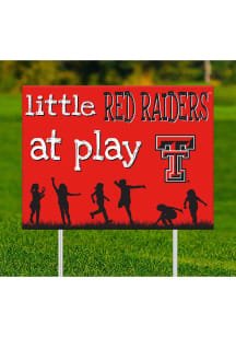 Texas Tech Red Raiders Little Fans at Play Yard Sign - Red