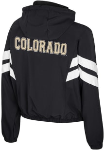 Colosseum Colorado Buffaloes Womens Black Levitation Light Weight Jacket