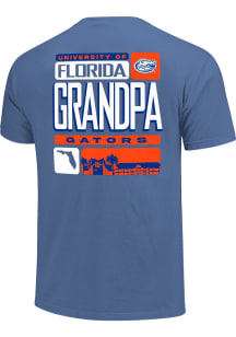 Florida Gators Blue Grandpa Short Sleeve T Shirt