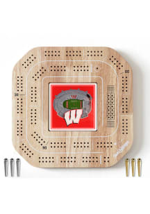 Wisconsin Badgers 3D Cribbage Game