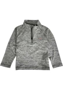 James Madison Dukes Toddler Grey Matthew Long Sleeve Qtr Zip