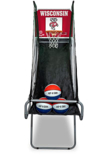 Wisconsin Badgers Pop-A-Shot Pop Up Basketball Set