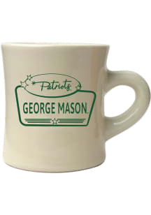 George Mason University 10oz Diner Ceramic Mug - White