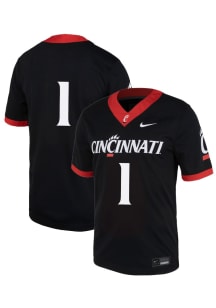 Nike Cincinnati Bearcats Black NIL Name And Number Football Jersey