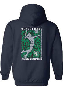 Summit Sportswear MAC Mens Navy Blue Volleyball Long Sleeve Hoodie