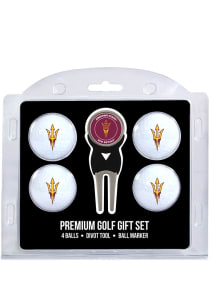 Arizona State Sun Devils Divot Tool 4 Pack Golf Gift Set