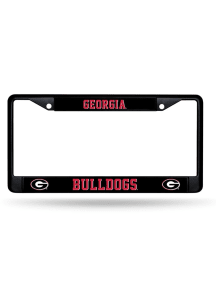 Georgia Bulldogs Metal License Plate Frame - Red