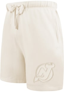 Pro Standard New Jersey Devils Mens White Neutral Shorts