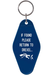 Drexel Dragons Team Logo Keychain - Blue