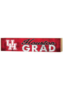 KH Sports Fan Houston Cougars Grad graduation graphic Sign - Red