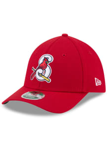New Era Springfield Cardinals Mens Red 2026 MiLB Player Replica 39THIRTY M Crown Flex Hat