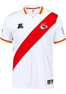 Kansas City Chiefs Mens White Soccer Soccer Jersey