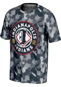 ProSphere Indianapolis Indians Youth Navy Blue Camo Short Sleeve T-Shirt