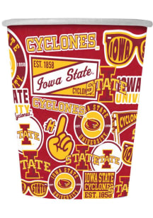 Iowa State Cyclones 12oz 25pk Disposable Cups
