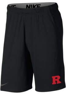 Nike Rutgers Scarlet Knights Mens Black Hype Shorts