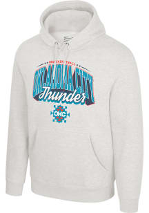 Oklahoma City Thunder Mens Oatmeal City Edition Your Way Long Sleeve Hoodie