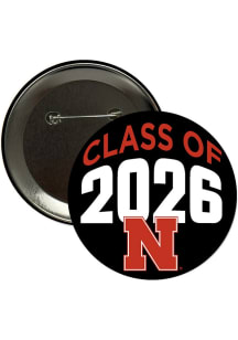 Nebraska Cornhuskers 3" Class of 2026 Button - Red