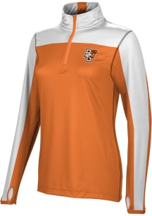 ProSphere Bowling Green Falcons Womens Orange Sharp Qtr Zip