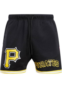 Pro Standard Pittsburgh Pirates Mens Black Logo Classic Shorts