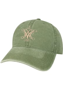 Legacy William & Mary Tribe Wordmark Terra Twill Adjustable Hat - Olive
