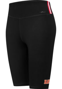 Pro Standard Atlanta Hawks Womens Black Classic Chenille Bike Shorts