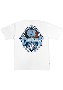 SLAM North Carolina Tar Heels Light Blue Heavy T-Shirt Short Sleeve T Shirt