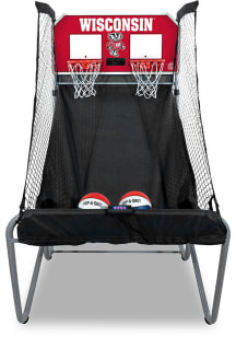 Wisconsin Badgers Pop-A-Shot Dual Shot Basketball Set