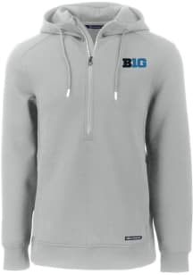 Cutter and Buck Big Ten Mens Ash Roam Hood