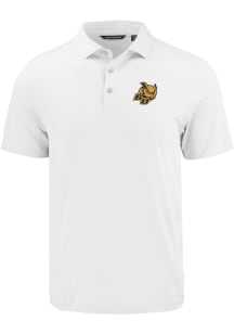 Cutter and Buck Rowan University Mens Beige Coastline Short Sleeve Polo