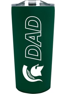 Michigan State Spartans 18oz Soft Touch Dad Stainless Steel Tumbler - Green