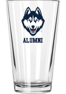 UConn Huskies Alumni 16 oz Pint Glass - White