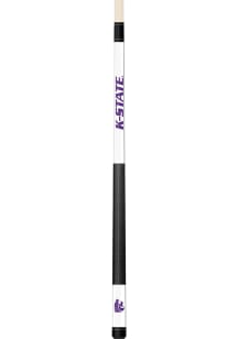 K-State Wildcats White Laser Pool Cue