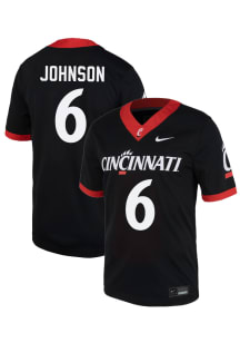 Zay Gravy Johnson  Nike Cincinnati Bearcats Black NIL Name And Number Football Jersey