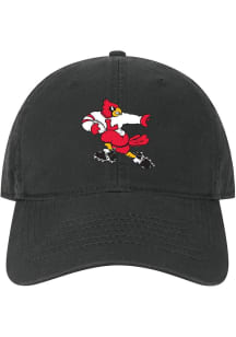 Louisville Cardinals EZA Twill Heisman Mascot Adjustable Hat - Black
