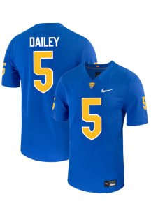 Corey Dailey  Nike Pitt Panthers Blue NIL Name And Number Football Jersey