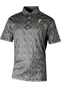 Columbia Oregon Ducks Mens Black Heat Seal Westside Country Short Sleeve Polo