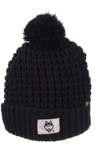 Zephyr UConn Huskies Navy Blue Cozy Knit Mens Knit Hat