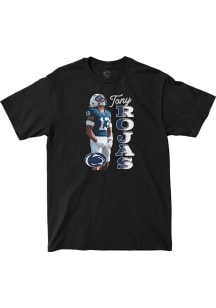 Tony Rojas Penn State Nittany Lions Youth Black Big Ten Media Days Custom Player Tee