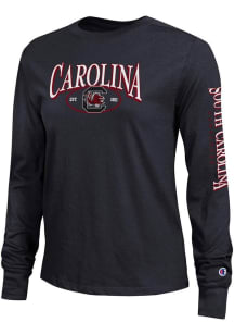 Champion South Carolina Gamecocks Womens Black Core LS Tee