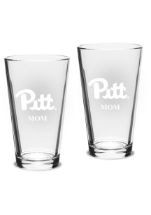 Pitt Panthers Mom Pub Set Pint Glass - White